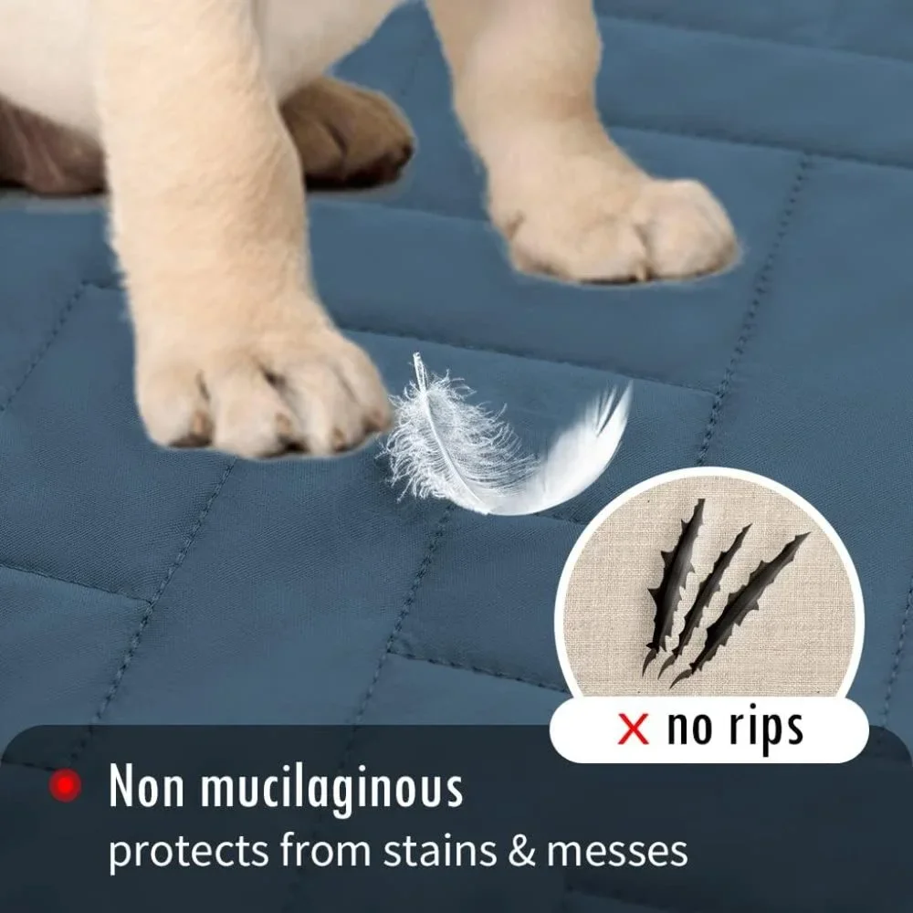 Waterproof Dog Bed Cover Couch Cover for Pet Anti-Slip Blanket